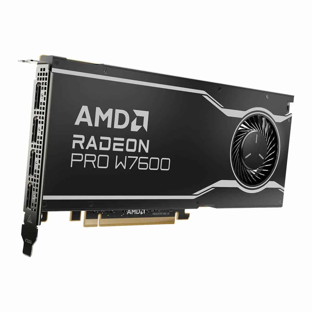 (image for) AMD Radeon PRO W7600 8GB RDNA3 Workstation Graphics Card